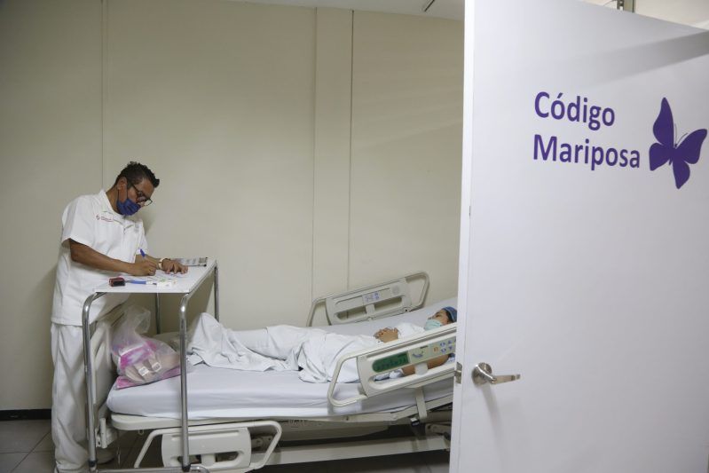 Impulsan 'Código mariposa' protocolo para atención de mujeres con duelo perinatal en México. Foto de EFE