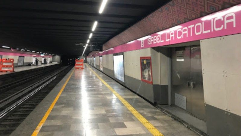 Línea 1 metro CDMX Isabel La Católica