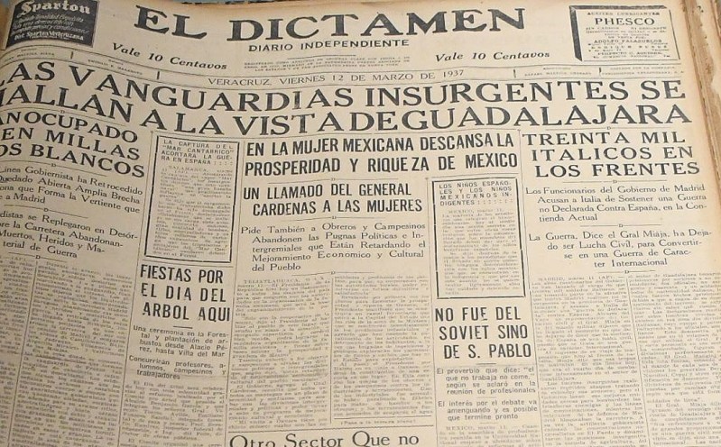 vestigios niños españoles México Veracruz