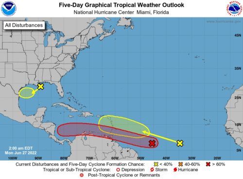 Vigilan en Quintana Roo condiciones meteorológicas en el Caribe