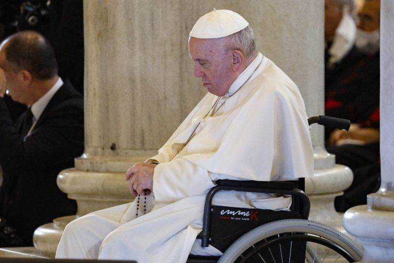 Papa Francisco asegura que quiere viajar a Ucrania pero espera momento oportuno. Foto de EFE