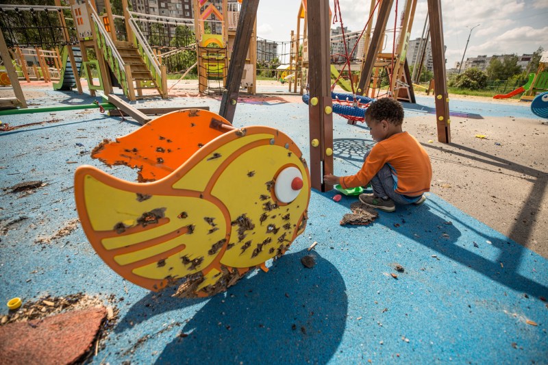 Un Día del Niño sin apenas niños y con muchas escuelas destruidas en Ucrania