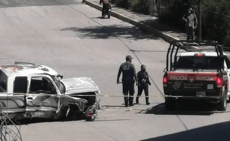 Ataque armado en Chiautla de Tapia deja al menos tres muertos. Foto de Espacio Libre Puebla