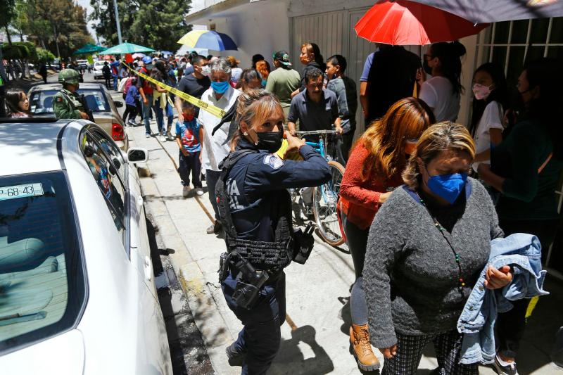 balacera centro vacunación anticovid Puebla