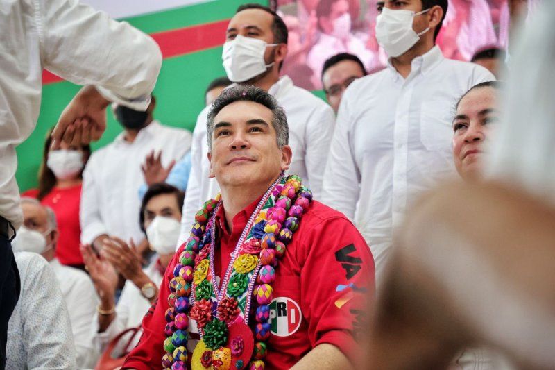 Alejandro Moreno, líder del PRI. Foto de Twitter Alejandro Moreno