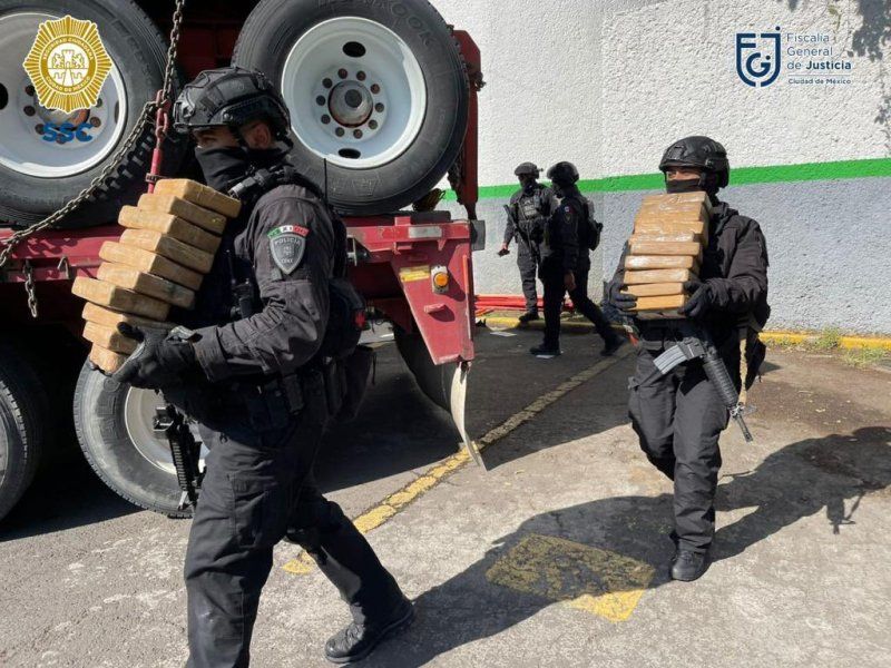 Fiscalía mexicana abre indagatoria tras decomiso de 1,6 toneladas de cocaína