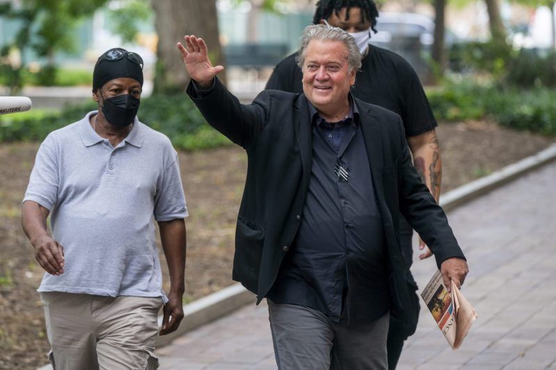 Juicio por desacato contra Bannon en EE.UU. ya tiene jurado. Foto de EFE