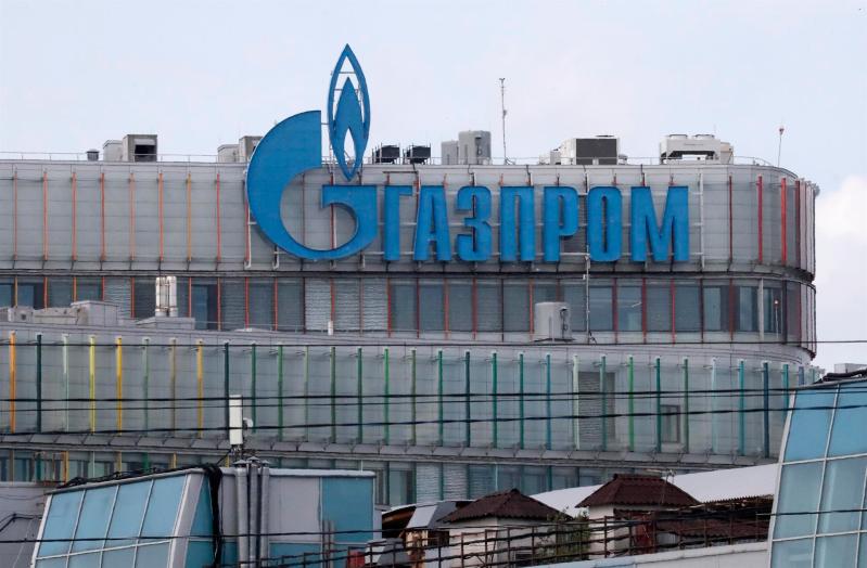 Gazprom gas Rusia
