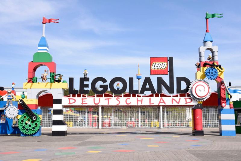 Legoland Alemania montaña rusa