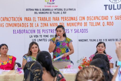 DIF-Tulum promueve el emprendimiento e impulso a la economía familiar de la zona maya