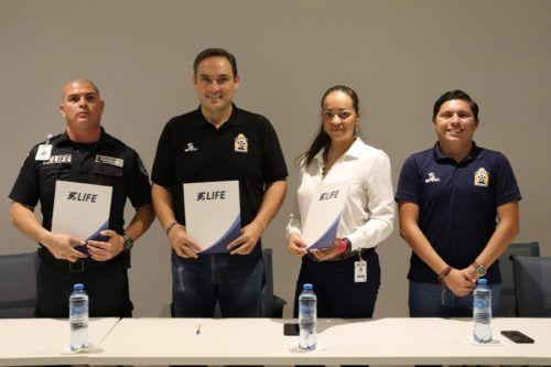 Inter Playa del Carmen firma convenio con ambulancias Life