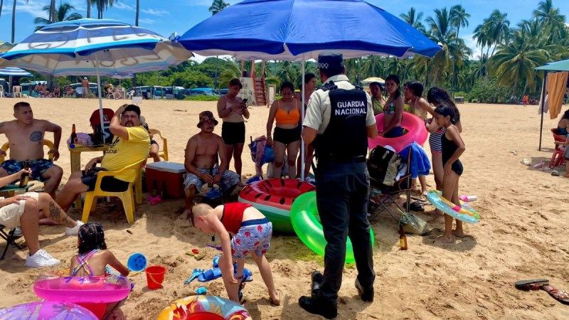 Guardia Nacional Nayarit turistas seguridad Alerta de Viaje