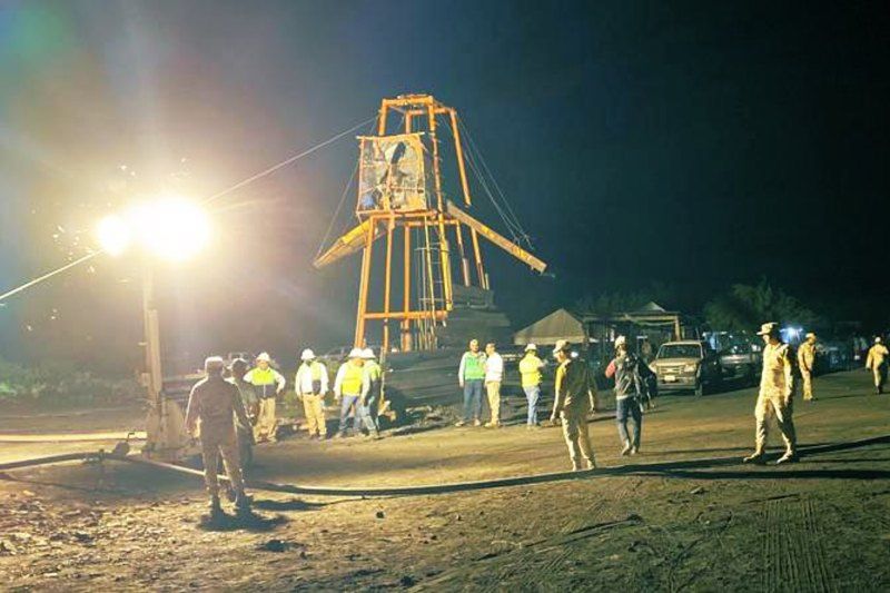 Coahuila Sabinas mina mineros atrapados
