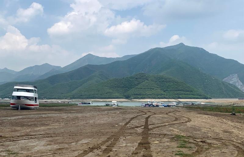 presa de La Boca Monterrey Nuevo León sequía 2
