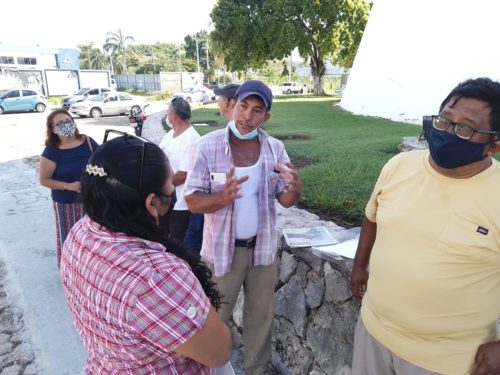 Piden ayuda de AMLO para no ser desalojados de la colonia irregular Shekinah