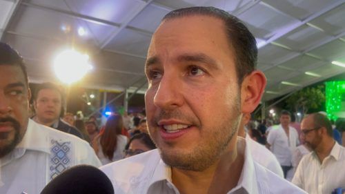 Rechaza Marko Cortes hablar de Carlos Joaquín y una traición en Quintana Roo
