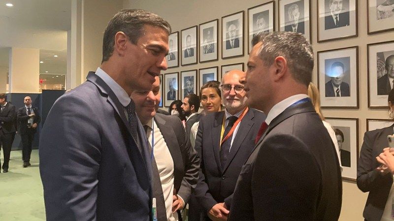 Alejandro Murat acuerda con Pedro Sánchez la incorporación de Oaxaca a la estrategia de digitalización en Iberoamérica