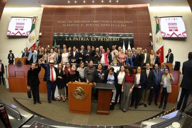 Morena Senado elección Armenta Mesa Directiva