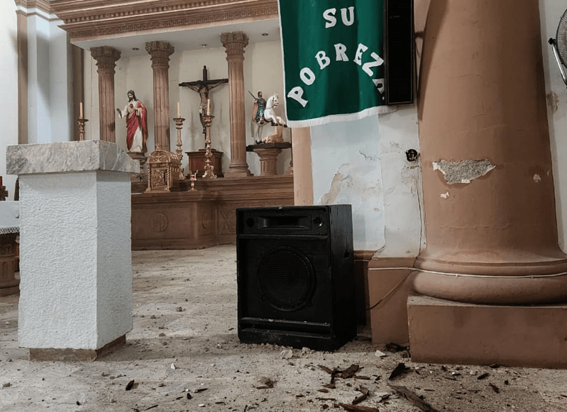 "Daños menores" a patrimonio cultural de cuatro entidades tras sismo 7.7. Foto de EFE