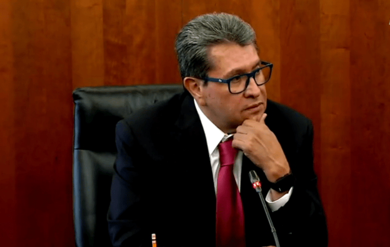 "No estoy buscando puesto de consuelo", Monreal reitera su intención de ser candidato presidencial. Foto tomada de video