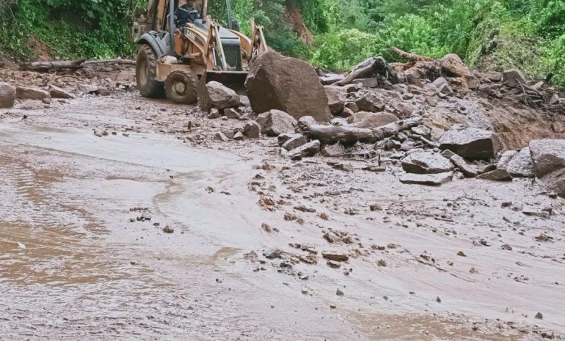 Lluvias en Tlatlaya. Foto: Edomex.