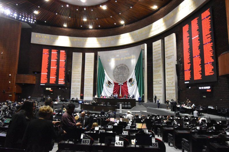 Cámara de Cámara de Diputados. Foto de Twitter San Lázaro. Foto de Twitter San Lázaro