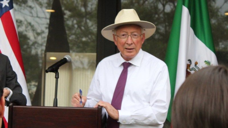 Seguridad es un tema compartido entre México y EE.UU., asegura Ken Salazar