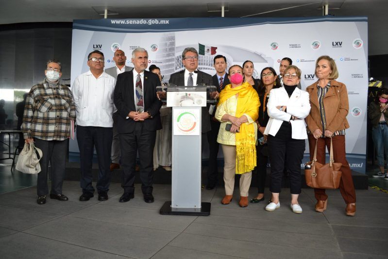 El fin de semana el Senado podría votar minuta de la Guardia Nacional, adelanta Monreal. Foto de @FaustinoLopezV