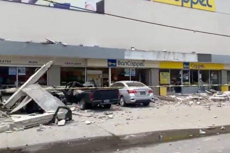 Coppel Manzanillo Colima sismo 19sep22