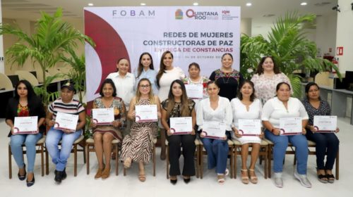 Mara Lezama convoca a las mujeres a promover la construcción de la paz y resolución de conflictos
