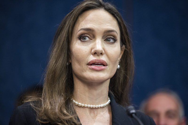 Angelina Jolie revela que vendió su bodega debido a alcoholismo de Brad Pitt. Foto de EFE