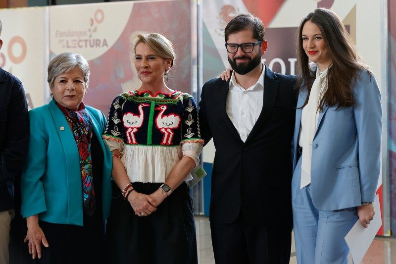 Boric conmemora los 100 años de la llegada de Gabriela Mistral a México