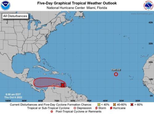 ATENTO AVISO || Quintana Roo mantiene vigilancia a zona de baja presión en el Caribe