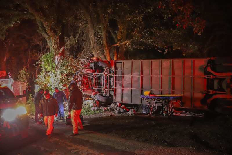 Accidente Morelos banda Oaxaca