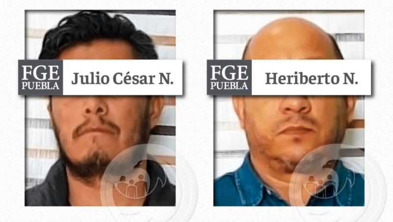 Detienen a dos funcionarios por caída de tanque elevado en Puebla. Foto de Fiscalía Puebla