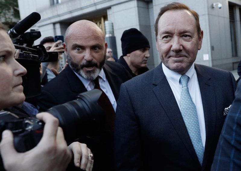 Jurado declara a Kevin Spacey no responsable de lesiones contra menor en 1986. Foto de EFE