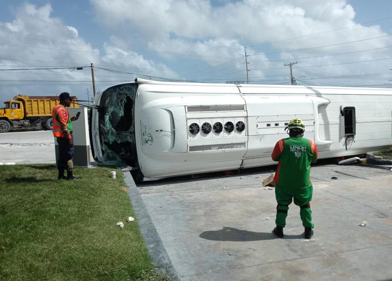 República Dominicana turistas accidente autobús