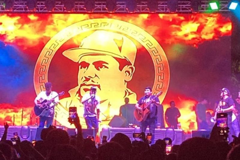 Peso Pluma Chapo Guzmán festejos Culiacán