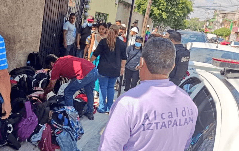 #Video Clausuran chelería en Iztapalapa donde había casi 500 menores de edad. Foto de Alertas Urbanas