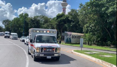 Aeropuerto de Cancún dona ambulancia a la Cruz Roja Mexicana