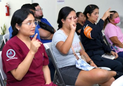 Imparte el DIF Solidaridad curso gratuito de lengua de señas mexicanas