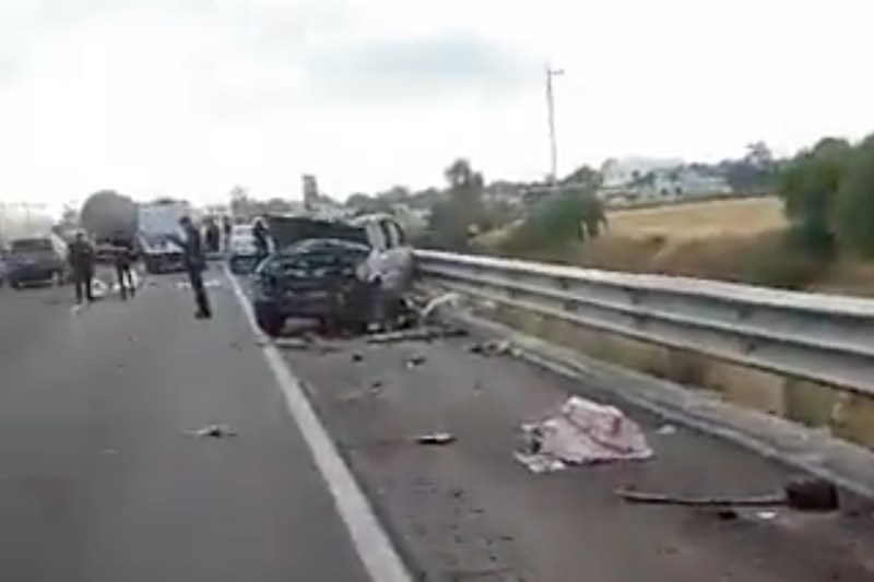 choque autopista Puebla-Orizaba