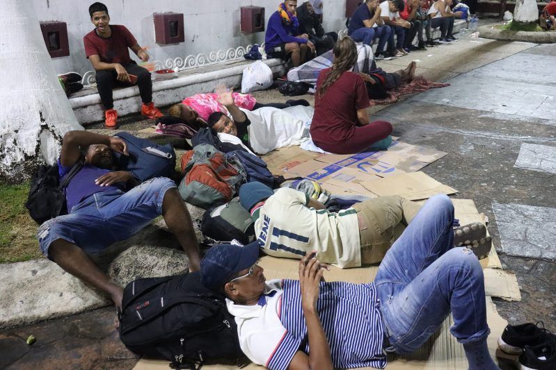 Estiman que hay 125 mil migrantes en ruta en estados del sur de México. Foto de EFE