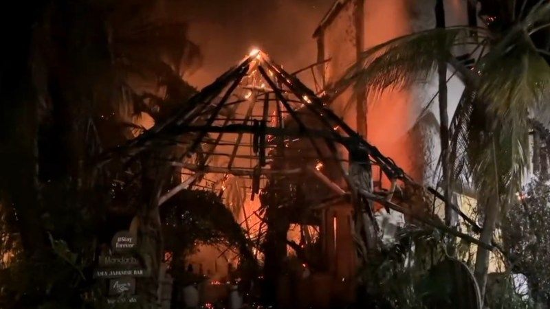 incendio en Holbox provocará pérdidas por 108 millones de pesos al sector hotelero