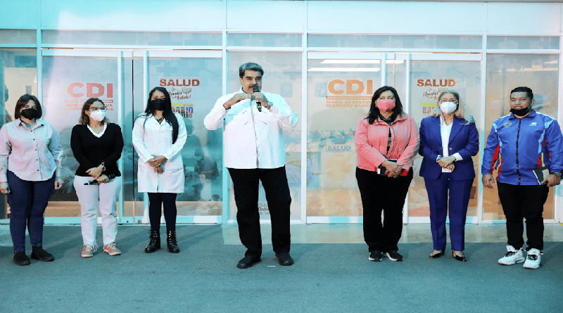 Maduro pide a Guterres que Venezuela recupere su derecho al voto en la ONU. Foto de Twitter Nicolás Maduro