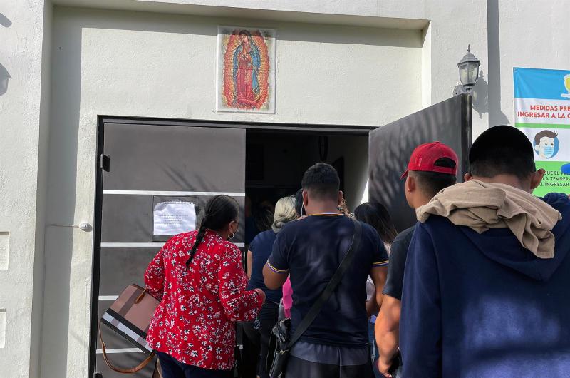 migrantes venezolanos Matamoros Tamaulipas