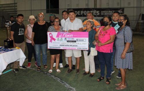 Exitoso torneo relámpago de Futbol Siete en Puerto Morelos
