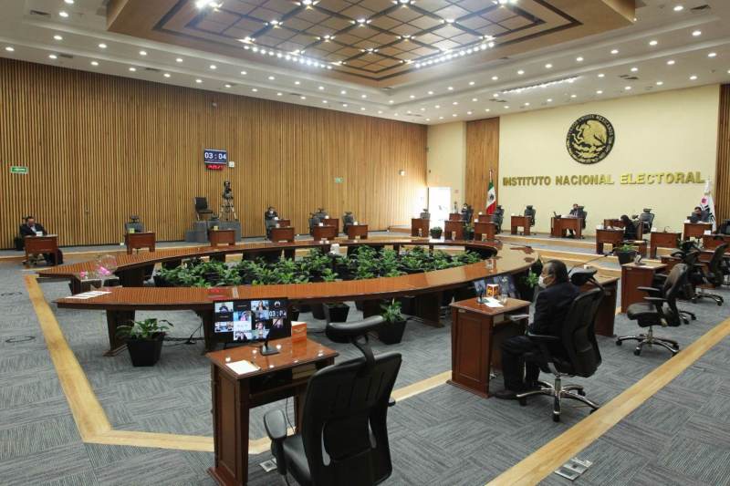 INE Sesión Reforma Electoral Bartra