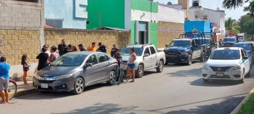 Esquizofrénica mujer daña una capilla en Playa del Carmen