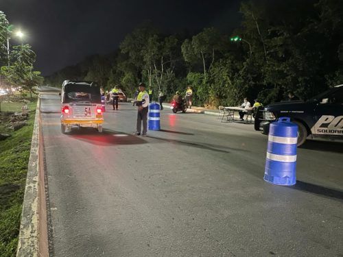 En orden transcurren festejos de navidad en la zona turística